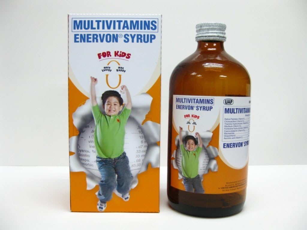 2 Enervon Syrup Multivitamin (2 x 120ml)