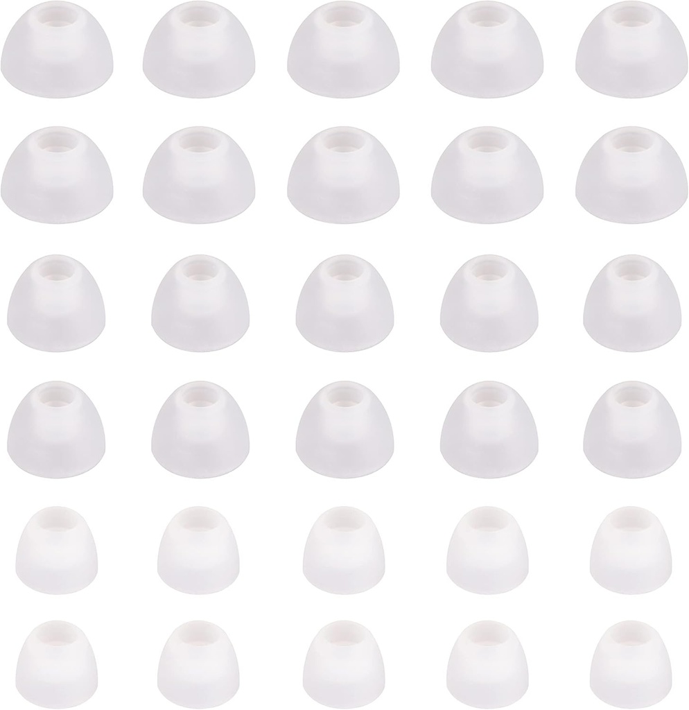 Zamienne kopuły dla RCA OTC - 30- Pack; 10 Małe, 10 Średnio, 10 Duże; Kompatybilne z RCA OTC Behind- The- Ear (RSH05) i RCA OTC in- Ear (RSH20) Modele