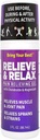 Relieve & Relax Pain Relief Roll On - Dodatkowa siła, Szybkie działanie, Mess- Free Tepical Analgesic - Soothe Sore Muscle & Joint, Back, Knee, Foot, HSA / FSA Relief - 3 Fl. Oz, 1- Pack