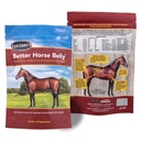 EQUERRY 's Better Horse Belly - Suplement do koni z Gut Support Bird124; Probiotyki koni z Prebiotykami i Enzymy Żywieniowe 124; dla Colic, Digestive Usset, 1.1LB