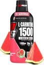 PROSUPPS L- Carnitine Liquid 1500, Stymulant- Free Liquid Shots dla mężczyzn i kobiet - Czysty przedtreningowy napój dla energii, Wydajność i odzysk mięśni - No Sugar, No Carbs - 31 Servings, Arbuz Candy