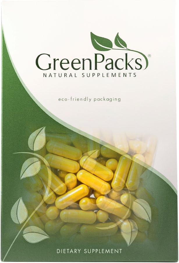 Ekstrakt GreenPacks ® Milk Thistle (Wysoka potencja) Plus Turmeric - 90 Kapsułek
