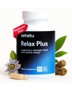 Relax Plus Stress Relief Supplement Amend124; z GABA, L- Theanine, Ashwagandha, Valerian Root Amend124; Wsparcie A Relaxed Mood and Resteful Sleep Amend124; 60 Hrabia 124; 30 Day Supply