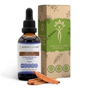 Sekrety Tribe Ceylon Cynamon Tincture Free Alcohol Liquid Extract, Ceylon Cynamon (Cinnamomum Verum) Suszony Bark (2 FL OZ)