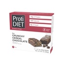 ProtiDIET Gluten Free Chrupiące Czekoladowe Fiber Bary - Wysokie Przekąski Białko, Perfect On- The- Nutrition Przekąski do wsparcia zajęty i aktywny styl życia - 7 Bary protein na pudełko