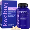 Probiotyki poporodowe - 20 Miliard CFU multi Strain for Breating - z kozieradką, ciecierzycą mleczną & koprą, wspomaga mleko piersi & gut health, pospartum Essentials, 30 kapsułki