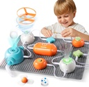 Circuits Science Kit for Kids Ages 3- 12 XI124; 64 Projekty STEM z 25 Części elektroniczne 124; Bez lutowania, Kids Circuit Board Kit z wentylatorem, RGB Lights 124; Edukacyjny prezent STEM Toy dla chłopców i dziewcząt 6- 8
