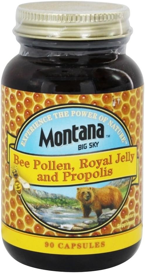 Montana Bee Pollen Royal Jelly and Propolis - 90 kapsułek