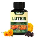 Luteina do oczu, Luteina 20mg, Luteina i Zeaksantyna Suplementy, Suplementy do oczu, Eyestrain Relief & Wsparcie Vision Health, Wegan, 60 Softgels