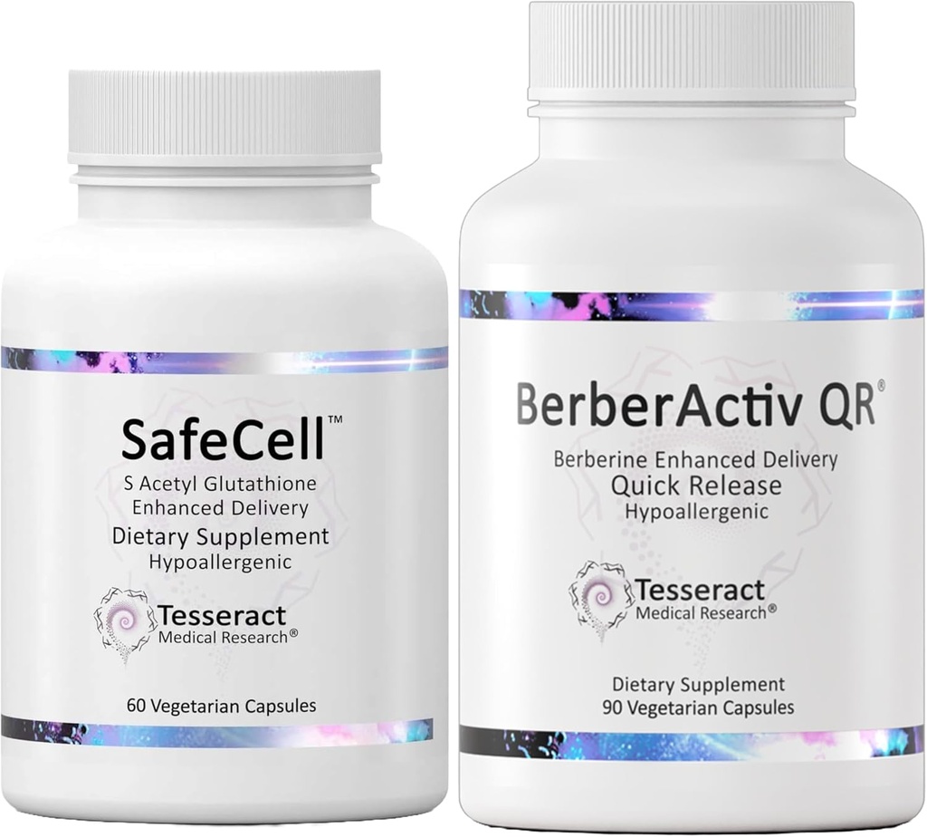 Master Antioksydant & Immune Support, S- Acetyl Glutathione Supplement for Neuro Health Support & Berberine Immune Supplement Supplement