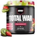 REDCON1 Total War pre Workout, Truskawka Kiwi - L Citrulline, Kwas Malic, Green Tea Leaf Extract for Pomp Boosting pre Workout for Women & Men - 3.2g Beta Alanine to Reduce Exhaustion (30 Servings)