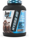 BPI Sports Hydro HD - 100% Hydrolizowane białka serwatki - Wzrost mięśni, Odzysk, 25g Zhydrolizowanego białka, Niskie węglowodany, Niski cukier, Szybkie wchłanianie (68 Słupki, Ciasto czekoladowe Lawa)