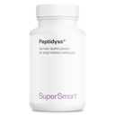 Supersmart - Peptidyss 1200mg na dzień (Opatentowany i wysoki potencjał) - Suplement hydrolizatu białka rybnego - Peptides & Amino Acids Complex Amend124; Non-GMO & Gluten Free - 90 Kapsułki wegetariańskie