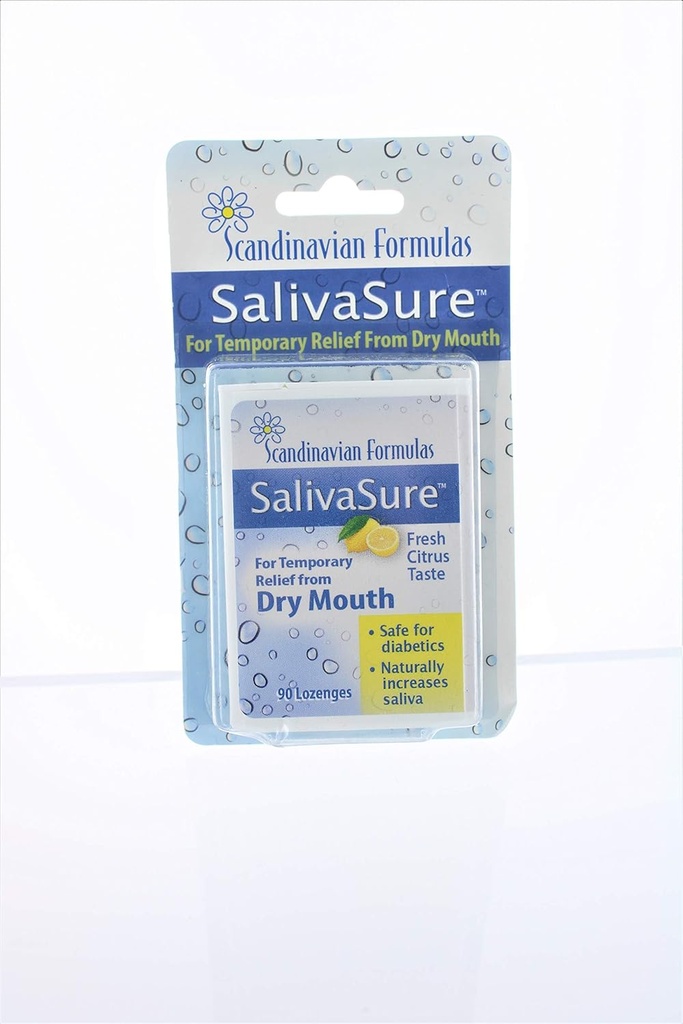 Nozovent Scandinavian Phalas SalivaSure Lozenges 90 ea (opakowanie po 2)