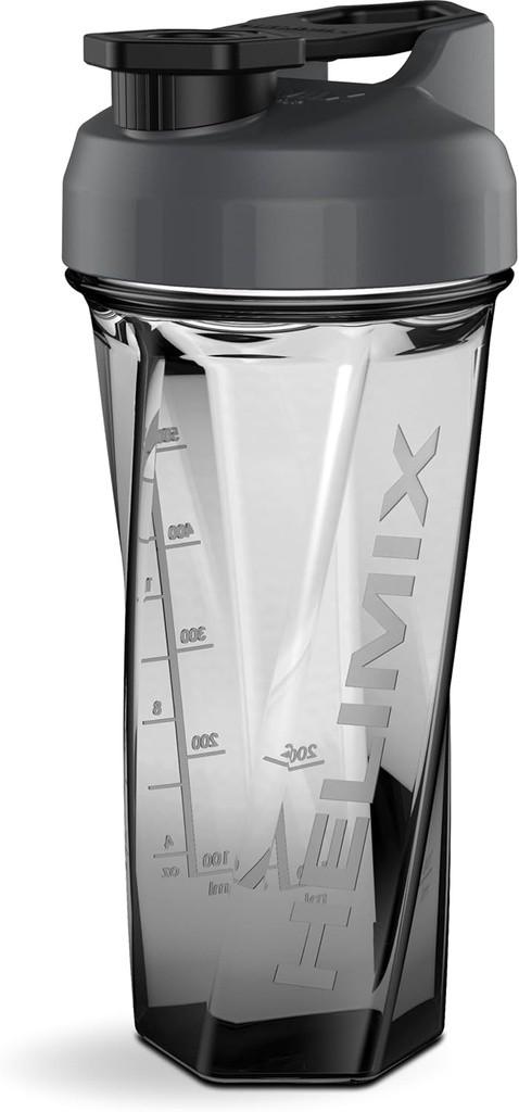 HELIMIX 2.0 Blender Blender Butelka shaker trzyma się do 28oz 124; No Blending Ball lub Whisk Between 124; USA Made 124; Przenośne pre Workout Serwatka Protein Shaker Cup 124; Mixes Cocktails Smoothies Shakes Shakes 124; Top Rack Safe