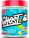 GHOST Amino: Esential Amino Acid Supplement, Sonic Ocean Water - 40 Służenia - Intra- Workout Proszek do nawadniania i odzyskiwania 4.5g BCAA & 5.5g EAA - Soy & gluten- Free, Wegan