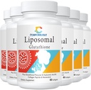 Liposomal Glutathione Softgels, Zwiększona absorpcja - Liposomal Delivery, Aktywna postać L- Glutathione, Komórkowe, Immune Function & Detox wątroby, Bogaty w formuła przeciwutleniacza, Gluten Free, 360 Softgels