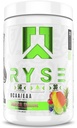 RYSE BCAA EAA Proszek - Tropikalny Snocone - 5g Rozgałęzione Acidy łańcuchowe, 3g Esential Aminos, Bezcukrowe elektrolity do Pre & Post Workout Odzysk mięśni, Hydration and Strength - 30 Służenia