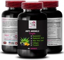 Alpha Lipoic Acid Support - ANTI- WRINKLE COMPLEX - Aloe Vera Leaf Benefits, Colagen Boost, Green Tea Leaf Extract, Grape Seed Power, Green Coffee Bean Benefits, Kwas hialuronowy 1 Butelka 60 Czapki