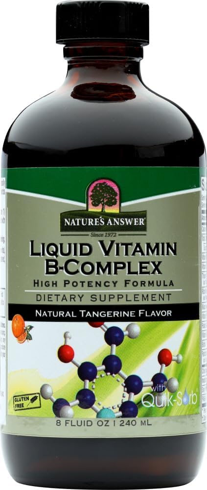 Odpowiedź natury, kompleks witaminy B, 8 Fl Oz