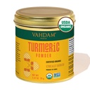 VAHDAM, Organic Turmeric Powder w / High Curcumin (2.47oz) USDA Organic, 100% Surowiec z Indii 124; Gluten- Free, Non-GMO Birth124; Premium Quality & Aroma Birth124; Single Origin Spice