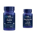 Life Extension Super Ubiquinol CoQ10 z PQQ, CoQ10, PQQ, shilajit, Heart Health & One- Per- Day Multivitamine - Pakowane z ponad 25 witamin, minerałów i ekstraktów roślinnych