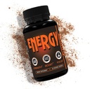 Kofeina Pigułki, Alternatywa do napoju energetycznego, żel energetyczny lub gumki energetyczne, All- Naturalne suplementy energetyczne, Pigułki energetyczne z Elderberry