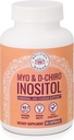 Myo- Inositol & D- Chiro Inositol Supplement Butelka (60 kapsułek) 40: 1 Stosunek kapsułki do wsparcia jajników Myo- Inositol 1000mg & D- Chiro 25mg Inositol kapsułki w / Karonositol - Dzienna Inositol dla kobiet