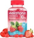 NGU Next Gen U - Melatonina Gummies - 10 mg Suplement diety - Strawberry Flavored - 180 Vegan Gummies