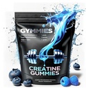 Jednowodzian Gummie - Muscle Growth, Performance, Endurance - 5 Gram Creatine per Serving - Wegan, Non-GMO, Gluten- Free, Made in USA - 90ct (90 Hrabia, Sour Blue Malina)