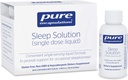 Pure Encapsulations Sleep Solution (Single Dose Liquid), aby zapewnić wsparcie dla sporadycznej bezsenności 124; 6 butelek