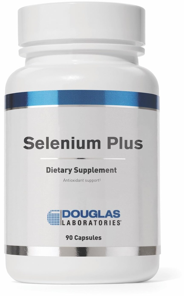 Douglas Laboratories Selenium Plus Xion124; Suplement Selenium z witaminami E i C Xion124; 90 Kapsułek