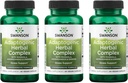 Swanson Rhodiola Ashwagandha Ginseng Complex Mood Energy Immune Function Nerwowy system wsparcia ciśnienia Dostosowanie suplementu ziołowego 60 kapsułki (3 opakowania)