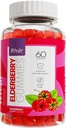 Khair Halal Gummies Elderberry - Super Suplement przeciwutleniaczy, Wzmacnia odporność & Fights Alergie sezonowe - Nie GMO, Wegetarianin, Gluten Free, Żelatyna Free & Witaminy Halal - 60 Gummies