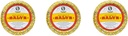 Rawleigh Antiseptic Salve Iconic Yellow Big Tin: 4.5 oz, Wielozadaniowa maść łagodzi cięcia, siniaki, podrażnienia, z terpentyny, fenol, olej z nasion bawełny i parafina, Oryginalna formuła - Opakowanie 3