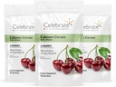 Świętuj Witaminy Bariatryczne 500 mg Wapnia Citrate Soft Chews z 500 IU Witamina D3 - Zasadnicze dla pacjentów Gastric Bypass & Bone Health - Sugar & Gluten Free, Cherry (270 Chews)