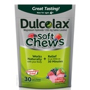 Dulcolax Soft Chews Saline Laxative Mixed Berry (60ct & 30ct) 1200mg Magnezu Hydroxide Gentle Zaparcia Relief