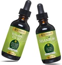 Go Nutrigents Liquid Vitamina D3 z K2 (MK- 7) Drops 1oz & Selenium 200 mcg Supplement 1.0 oz Sign 124; Signature D3 and K2 Signature 124; Supplements with Mineral Selenium Liquid and Clenified Water