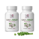 garlic supplements - GARLIC AND PARSLEY ODORLESS FORMULA - bone health vitamins for women, garlic allicin, allicin, garlic supplements,garlic parsley, parsley capsules, odorless garlic - 2B 200 Caps