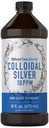Carlyle Colloidal Silver Liquid 124; 10 PPM 124; 16 fl. Oz (473 ml) 124; z Nano Silver Technology Solutions 124; Wegetarianin, Non-GMO, Gluten Free Supplement