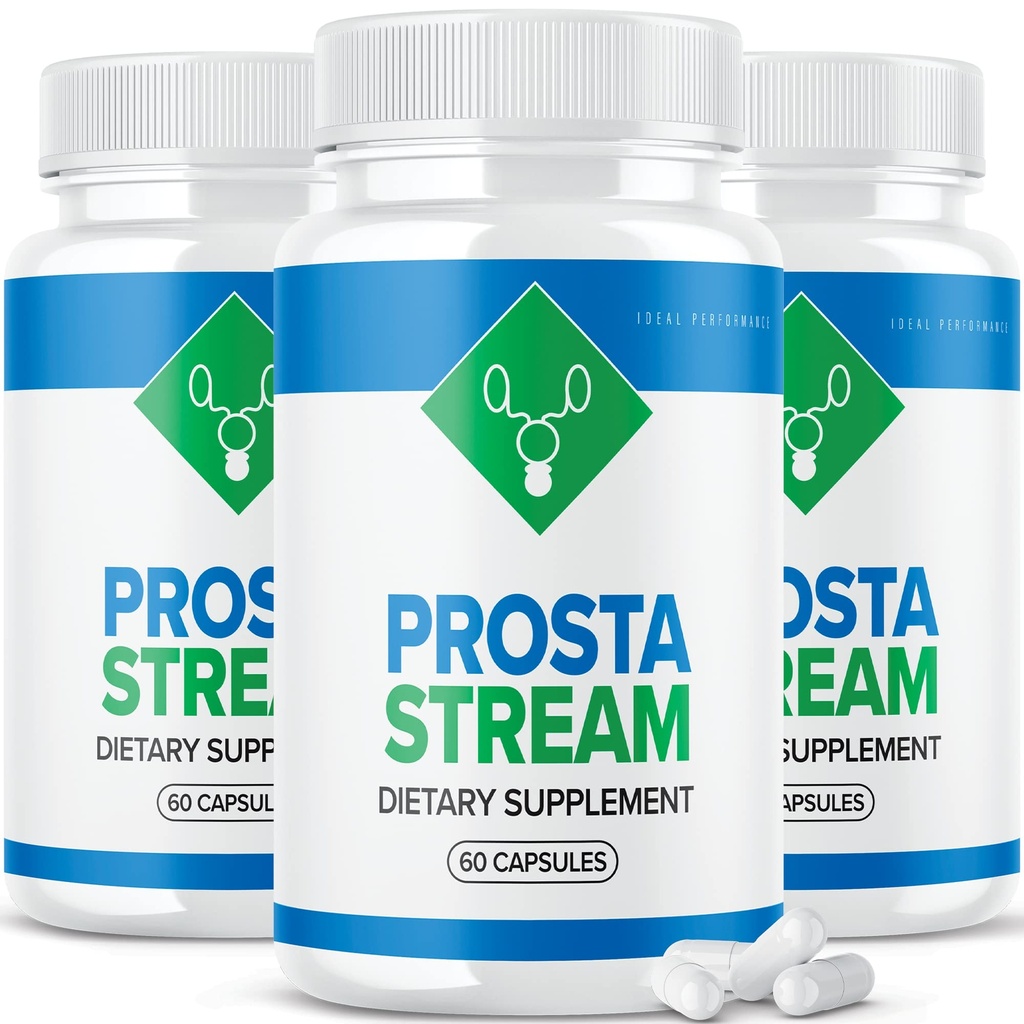 IDEAL EFEKTYWNOŚĆ (3 opakowania) Prosta Stream Prostate Supplement Prostastream Pills (180 kapsułek)