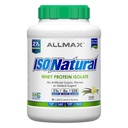 ISONATURAL ZŻYCIA ALLMAX Izolat białka serwatki, wanilia - 5 lb - 27 gramów białka na miarkę - zero tłuszczu i cukru - 99% Laktoza wolna - z prebiotykami - bez sztucznych aromatów - 73 Służenie