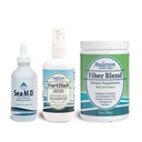 Ultimate Health Boost Bundle (Krople minerałów śladowych, niskosodowy formatyzalt i mieszanka włóknista)