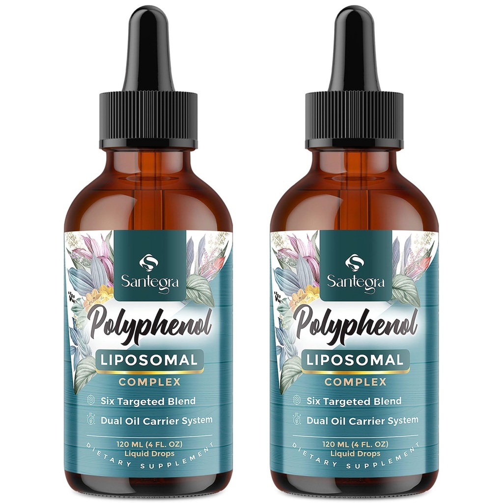 Polifenole suplement Liposomal, ponad 27 Polyfenol Complex & Potężny przeciwutleniacz, z MCT & Olive Oil, Quercetin Extract, Hawthorn Berry Extract, dla ochrony przed wiekiem, Energia, Immune, 240 ML