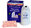 Ceramiczny himalajski sól Inhaler z himalajskim różowym kryształowym solą - świetny dla alergii, astmy i innych chorób układu oddechowego - Ręczny i przenośny
