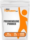 BulkSupplements.com Proszek w ciąży - Suplement odżywczy, 20 mg w ciąży - Pure & Gluten Free, 20 mg na serwowanie, 25 g (0,88 oz) (opakowanie po 1)