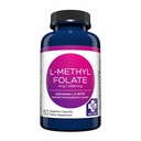 MD Life L Methylfolate 1 mg - Active Methylfolate Supplement - Maximum potency MTHFR Suplementy - L metylofolat 1 mg 60 kapsułki - podstawowe aminokwasy