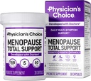 Menopauza choice lekarza suplement probiotyczny dla kobiet - Wspiera równowagę hormonalną, gorące błyski, nocne poty, zarządzanie wagą, wzdęcia i gut zdrowia - z czarnym Cohosh, Resveratrol + - 30ct