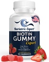 Bariatric Expert Biotin Witamina - Fast- Melting Suplement diety dla dorosłych Po chirurgii bariatrycznej, 90 Liczba