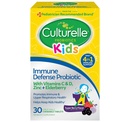 Probiotyk immunologiczny Culturelle z witaminą C, witaminą D i cynkiem + Elderberry, Non-GMO, 4-in-1 Wsparcie immunologiczne dla dzieci w wieku 3 + *, Mieszane Berry Chewables, 30 Count